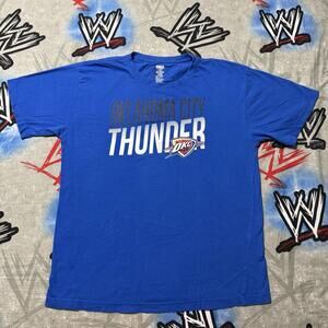 Okc Thunder Laser Oklahoma City Mens Xl T Shirt